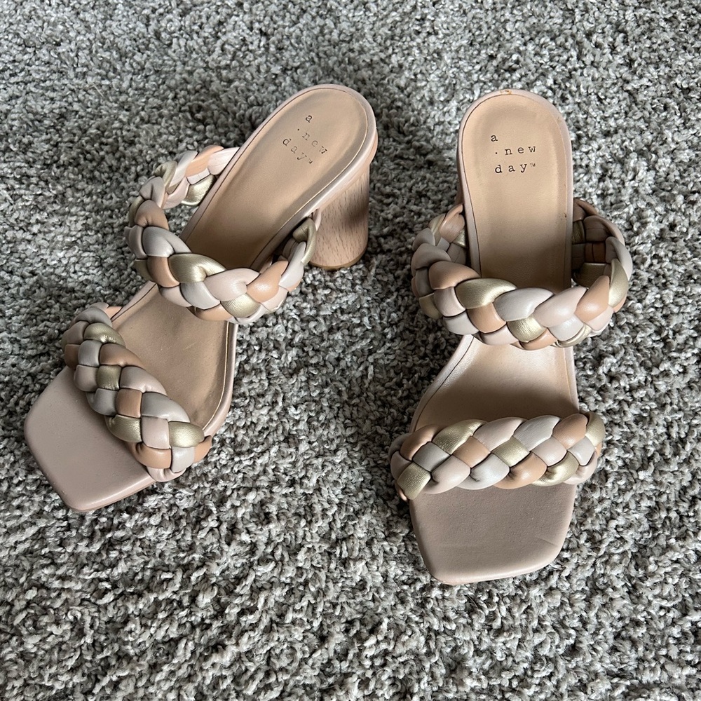 Braided heels
